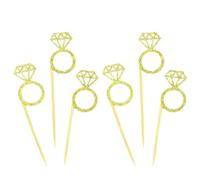 PLAFOPE Décorations Unique Papier pour Cupcake Or Design 20pcs de en Pailleté Sûres Anniversaire d'anniversaire et Gâteau pour Mariage Fête