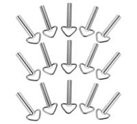 PLAFOPE Ensemble de 15 Clés de Remontage pour Boîte à Musique Triangulaires en Métal Argenté Accessoires Résistants à l'usure, Installation Simple pour Projets DIY et Réparations