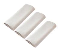 PLAFOPE Étamine en Coton Blanc Réutilisable 3pcs, Passoire Fine Résistante Haute et Basse Température, pour Filtrer Jus et Cuisson Poulet