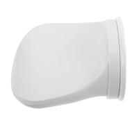 PLAFOPE Marche Pied Antidérapant en Plastique Blanc pour Salle de Bain, Repose-pieds de Bain pour Femmes Enceintes et Personnes Âgées, Facile à Fixer sur Surface Lisse