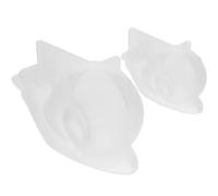 PLAFOPE Moule décoratif en Forme d'escargot 2 pièces Silicone Souple pour projets DIY Loisirs créatifs