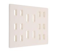 PLAFOPE Plaque de Distribution Structure Microporeuse Dense et Multi-Trous en Céramique Résistante au Feu pour Brûleur de Gaz pour Barbecue Extérieur Cuisine Professionnelle