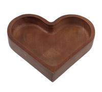 PLAFOPE Plateau de Service en Bois de Pin Forme Cœur Empilable, Solide et Créatif, Cuisine et Décoration Élégante pour Intérieur