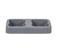 Plafor - Socle pour bacs de tri en plastique - 2 x 75 l