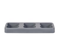 Plafor - Socle pour bacs de tri en plastique - 3 x 75 l