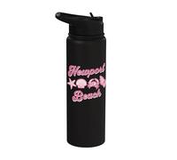 Plage de Newport Stainless Steel Insulated Water Bottle