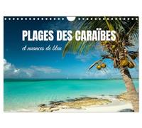 Plages des Caraïbes et nuances de bleu (Calendrier mural 2027 DIN A4 vertical), CALVENDO calendrier mensuel: Des lieux pour régénérer l'esprit