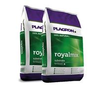 PLAGRON | Pack 2X50L | Terreau ROYALMIX | Made in Holland | Floraison et Fructification | avec Perlite et Lombricompost | Terreau Universel | Amsterdam | AUXINE Jardinerie Alternative©