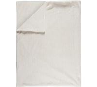 Plaid 120x150cm côtelée Flanelle, Confort Cosy et Style Intemporel - XIRIA -