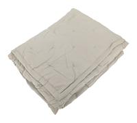 Plaid 150x200 cm CELESTE microfibre points brodés beige loutre