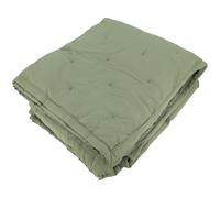 Plaid 150x200 cm CELESTE microfibre points brodés vert Mousse