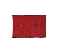Plaid à manches double XXL (254x200cm) "pour la vie" en polyester ultra doux coloris rouge - - ALTOBUY Rouge