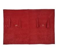 Plaid à manches double XXL (254x200cm) "pour la vie" en polyester ultra doux coloris rouge - - ALTOBUY Rouge