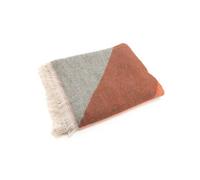 Plaid Alice 130x170 cm gris terracotta - - Gris - Acrylique
