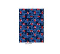 Plaid - AYMAX - Spiderman - 110 cm x 150 cm - Multicolore - Lavable en machine