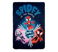 Plaid Bleu garçon Spidey & His Amazing Friends - Licence officielle
