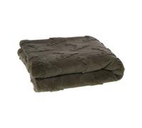 Plaid Cerf kaki 170x130 cm