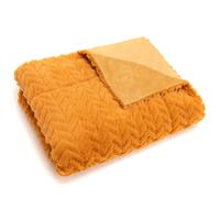 Amadeus - Plaid Chevron 130x170 cm Curry
