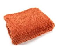 Amadeus - Plaid Chevron Orange 130x170