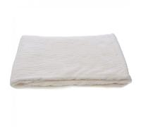 Plaid Cocoon crème 130x170 cm