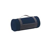 Plaid couverture polaire - 88105 bleu marine - 150x120 cm - taille:unique