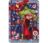 PLAID-COUVERTURE POLAIRE AVENGERS MARVEL DISNEY 100X140 CM-NEUF.