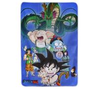 SD TOYS - Couverture 100 x 150 cm Shenron and Heroes Dragon Ball
