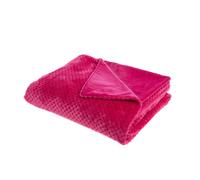 Amadeus Plaid Damier Fushia 130x170 cm Polyester Rose