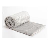Plaid Damier Gris clair 170x240 cm