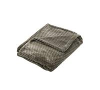 Plaid Damier new kaki 130x170 cm - - Vert - Polyester
