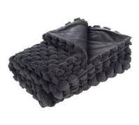 Amadeus - Plaid Diana Gris foncé 130x170 cm