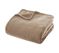 Plaid Doux Uni "Flanel" 180x230cm Lin