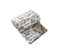 Plaid Ecorce Taupe 125 x 150 cm - Enjoy Home
