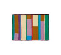 Plaid en coton multicolore, matelassé, STANDARD 100 Oeko-Tex - Hübsch, - 140x200 cm