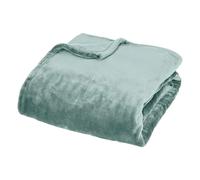 Plaid en Flanelle Cuddly 130x180cm Bleu Givré