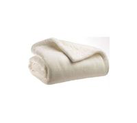 - Plaid en polyester Michka 160 x 130 cm Neige