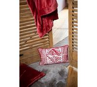 Vivaraise Plaid Tender Winkler Polyester chaud et douillet Rubis 150 x 200 cm
