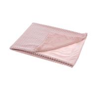 Plaid Enfant Rétro 5 Rose 75X100