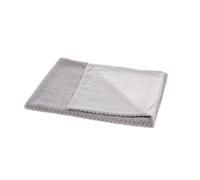 Plaid enfant rétro gris 100x75 cm