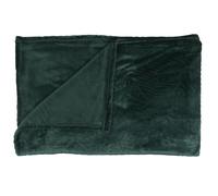 Plaid flanelle collection TREE 150x200 cm vert sapin