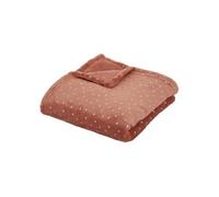 - Plaid Flanelle Enfant "Berlingot" 75x100cm Terracotta