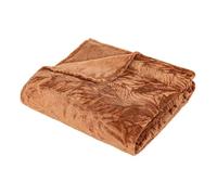 Atmosphera - Plaid Flanelle Roy Terracotta 180x230cm