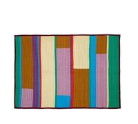 Plaid Hubsch Interior Pavilion Block - violet/multicoloré - 140x200 cm