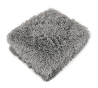 Plaid imitation fourrure 120x150 cm LICIA Gris