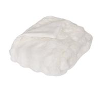 Atmosphera - Plaid Fausse Fourrure 3D zephy Blanc 160x120cm