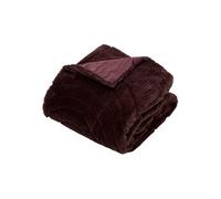 Plaid imitation fourrure Arka Créateur d'intérieur Polyester 120x160cm Marron
