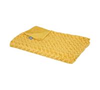 Plaid Imitation Fourrure Bou 120x160cm Ocre