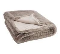 Plaid Imitation Fourrure Cutie 130x180cm Gris