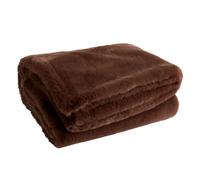 Plaid Imitation Fourrure Cutie 130x180cm Marron