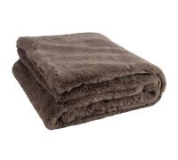 Plaid Imitation Fourrure Cutie 130x180cm Taupe